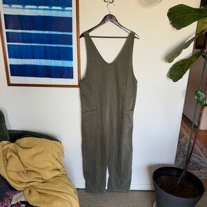 We The Free Khaki Jumpsuit